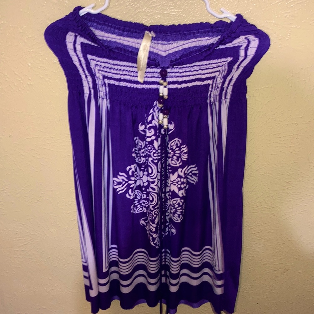 Purple dress